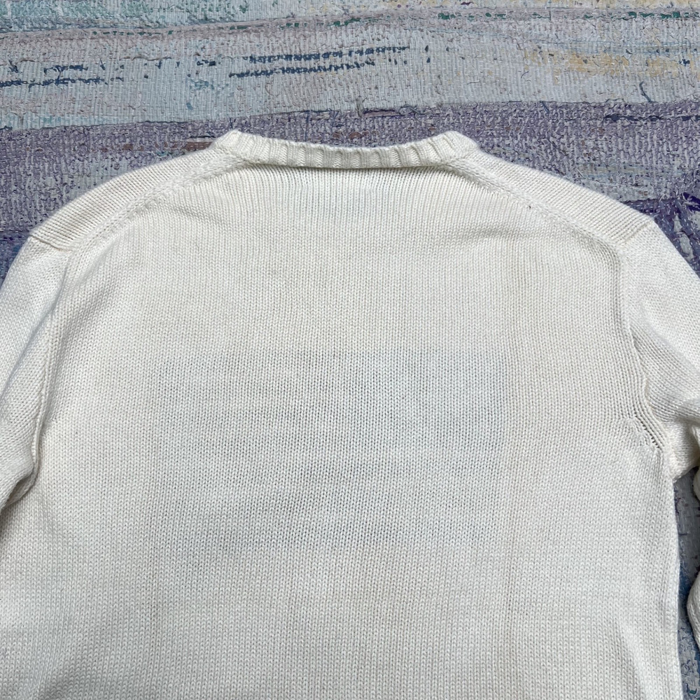 Polo Ralph Lauren American Flag Sweater USA Knit Crewneck Size XS - Picture 2 of 11